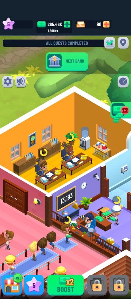 Idle Bank Tycoon MOD APK