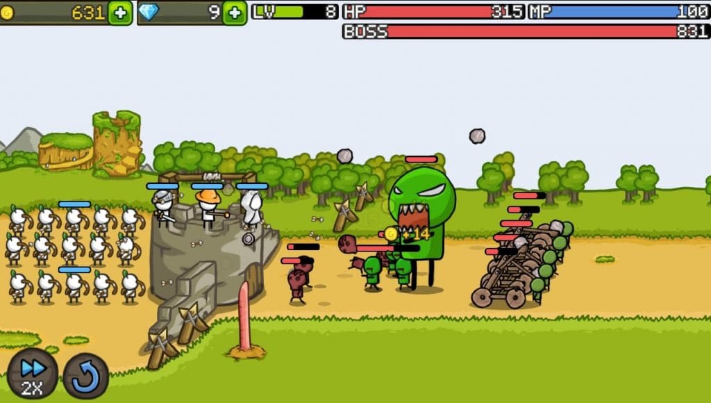 Grow Castle Tower Defense MOD APK