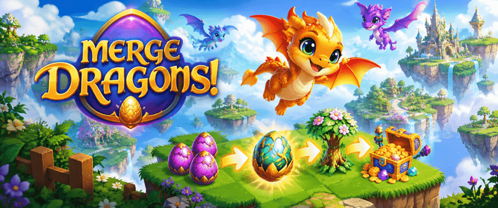 Merge Dragons MOD APK v13.14.1 (Free Shopping) for Android
